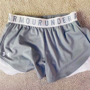 Grey Under Armor Shorts